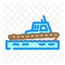 Tugboat Ship Transport Icon