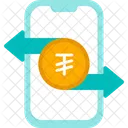 Tughrik Money Currency Exchnage Icon