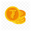 Tugrik Coin Tugrik Currency Symbol Icon
