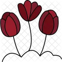 Tuilps Flower Tulips Flower Tulip Bloom Icon