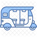 Tuk Tuk Pousse Pousse Automatique Balade Icône