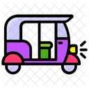 Rikshaw Auto Transport Icône