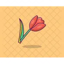 Tulip Spring Flower Agriculture Icon