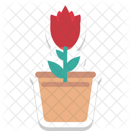 Tulip Bud Icon