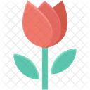 Tulip Bud Flower Icon