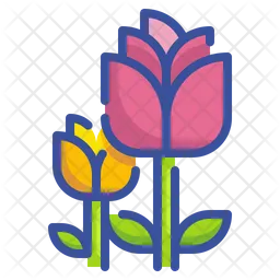 Tulip Flower  Icon