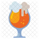Tulip Glass Beer Glass Glass Icon