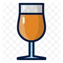 Tulip Glass Beer Glass Icon