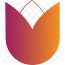 Tulip Spring Bloom Vibrant Petals Icon