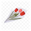 Tulip Bouquet Flower Icon