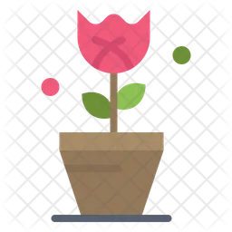 Tulip Plant  Icon