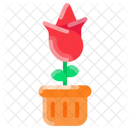 Tulip Pot  Icon