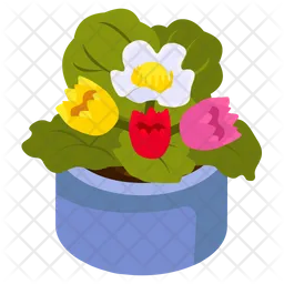 Tulips Pot  Icon