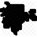 Tulsa Karte Grenze Symbol