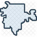 Tulsa Map  Icône