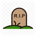 Tumba Muerte Lapida Icon