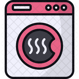 Laundry Tumble Dry High Temperature icon PNG and SVG Vector Free Download