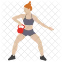 Tummy Exercise Aerobics Stretch Muscle Icon
