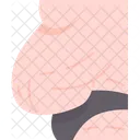 Tummy Flabby Fat Icon
