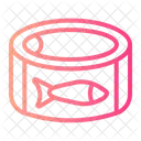 Tuna Can Fish Glass Icon