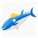 Tuna Fish Aquatic Creature Seafood Icon