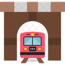 Tunel Transporte Ferrovia Icon