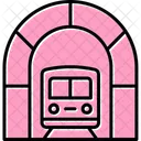 Tunel Transporte Ferrovia Icon