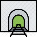 Tunel Ferroviario Tunel Ferroviario Ferrocarril Icono