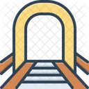 Tunel Carretera Metro Icono