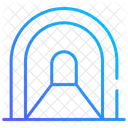 Tunel Transporte Tren Icono