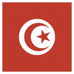 Tunesien Flag Symbol