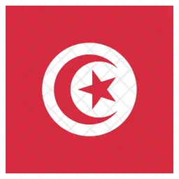 Tunesien Flag Symbol