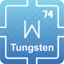 Tungsten Preodic Table Preodic Elements Icon