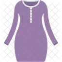 Roxo Tunica Feminino Ícone