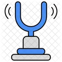 Tuning Fork Acoustic Resonator Music Instrument Icon