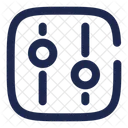 Tuning Square Setting Turn Icon