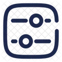 Tuning Square Setting Turn Icon