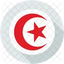 Tunisia Flag Tun Icon