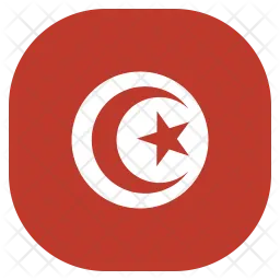 Tunisia Flag Icon