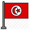 Tunisia Country Flag Flag Icon
