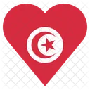 Tunisia Flag Country Icon