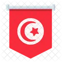 Tunisia National Turkey Icon