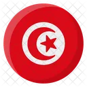 Tunisia Tunisian Flag Icône