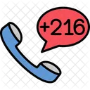 Tunisia Dial Code  Icon