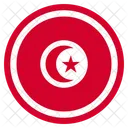 Tunisia Country National Icon