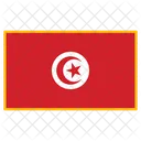 Tunisia Flag Country Icon
