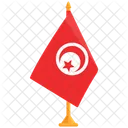 Tunisia Flag Of Tunisia Tunisia National Flag Icon