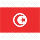 Tunisia Flag Of Tunisia Tunisia National Flag Icon