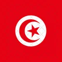 Tunisian Republic Flag Country Icon
