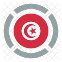 Tunisie Drapeau Icône